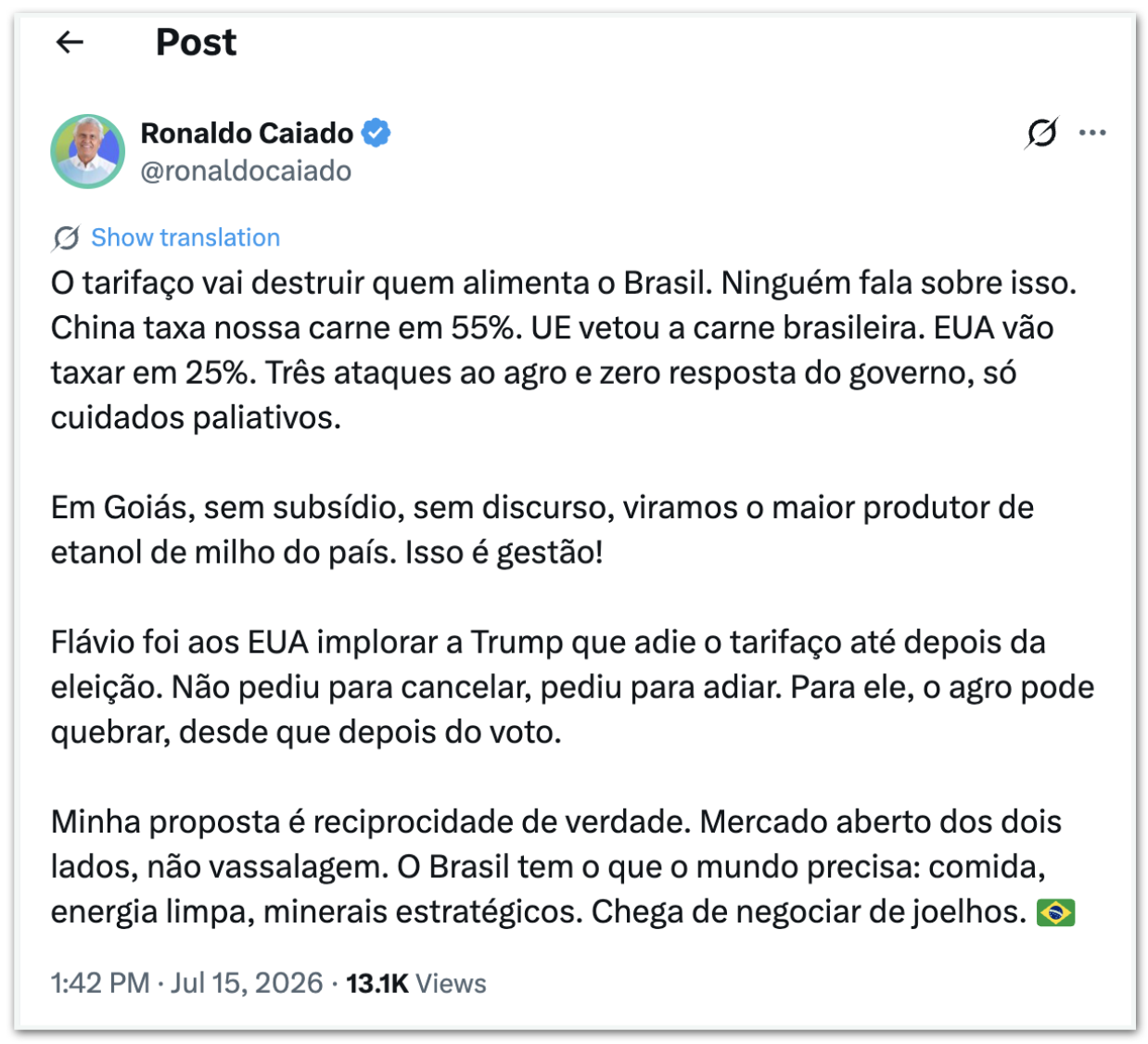 Ronaldo Caiado