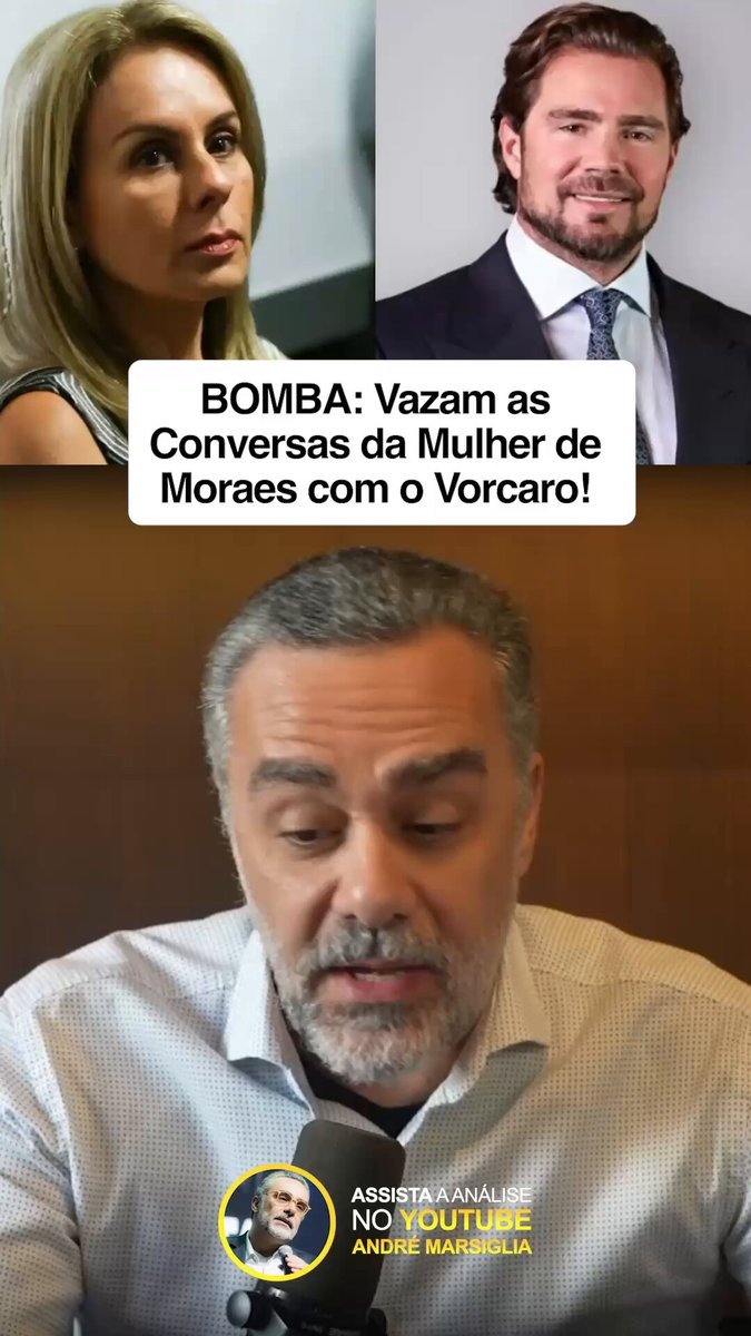 Vazam conversas da mulher de Moraes