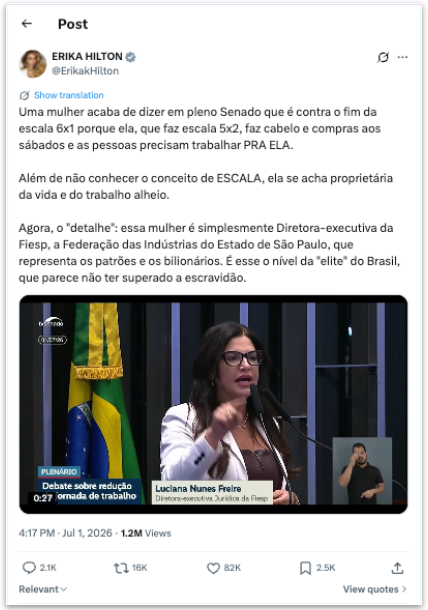 escala 6x1